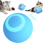 Bola de juguete interactivo para gatos azul